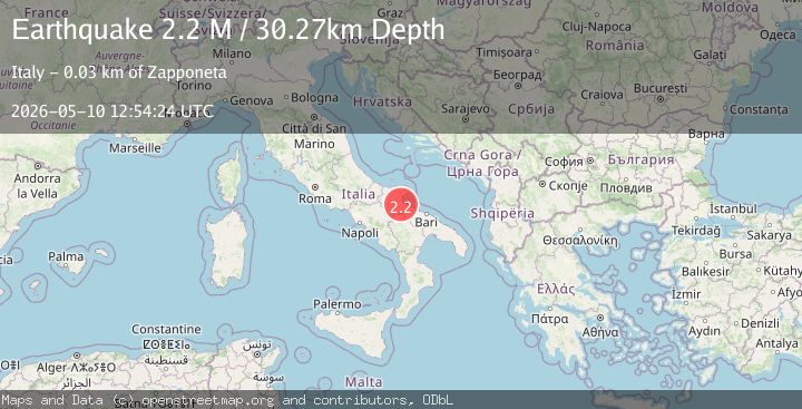 Map of Provincia di Foggia, Italy