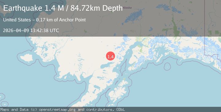 Map of Southern Alaska