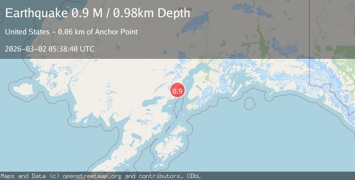 Map of Southern Alaska