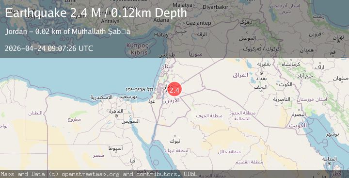 Map of Dead Sea region