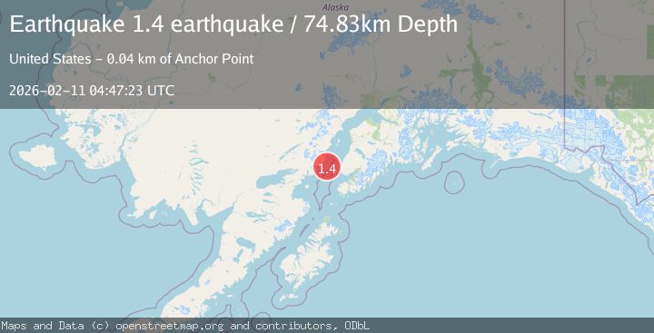 Map of Southern Alaska