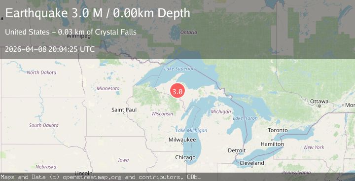 Map of Michigan