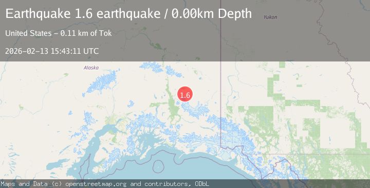 Map of Central Alaska