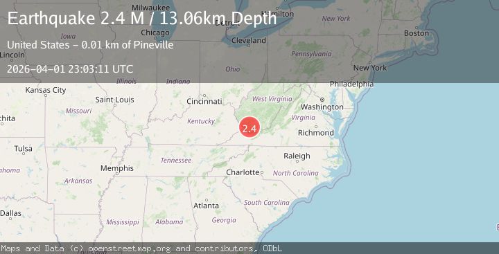 Map of West Virginia