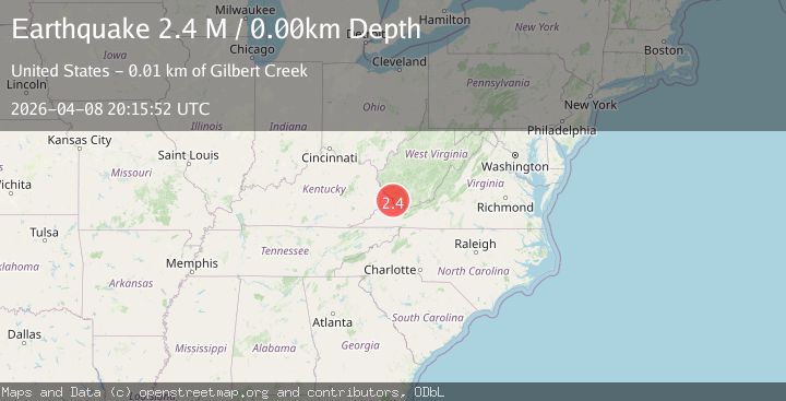 Map of West Virginia