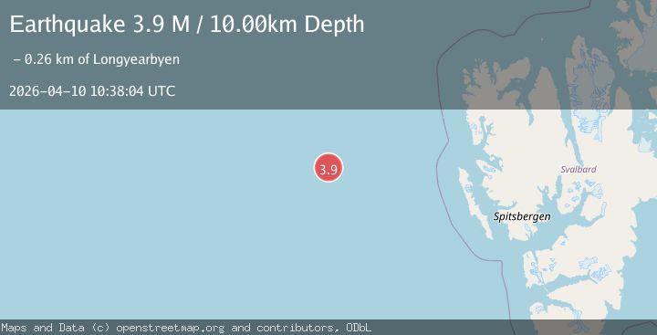 Map of Greenland Sea