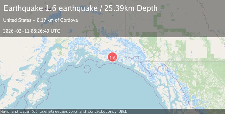 Map of Southern Alaska