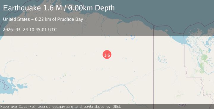 Map of northern Alaska
