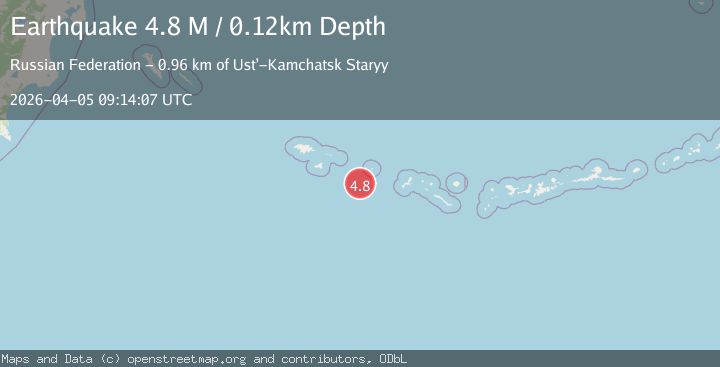 Map of Rat Islands, Aleutian Islands, Alaska