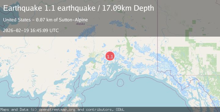 Map of Southern Alaska