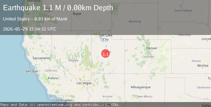 Map of Utah
