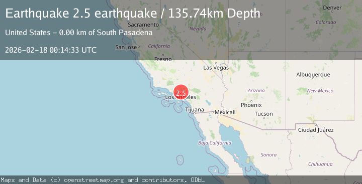 Map of Greater Los Angeles area, California