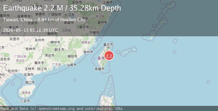 Map of Taiwan