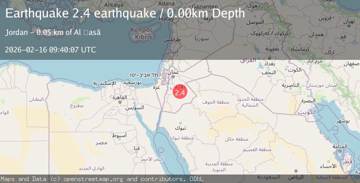 Map of Dead Sea region