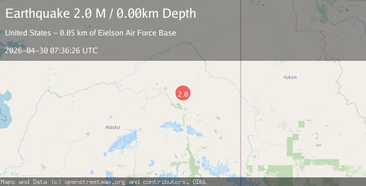 Map of Central Alaska