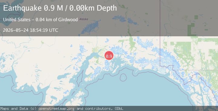 Map of Southern Alaska