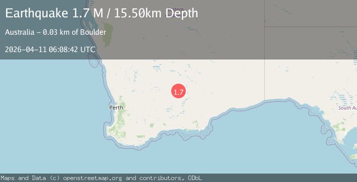 Map of Western Australia