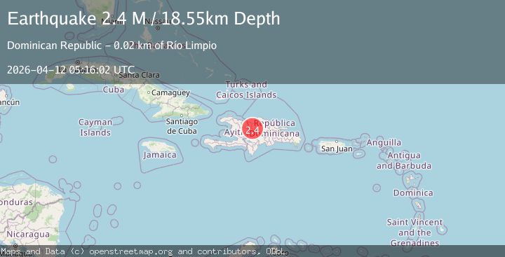 Map of Dominican Republic