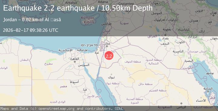 Map of Dead Sea region