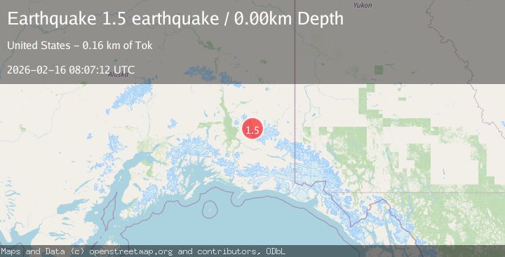 Map of Southern Alaska