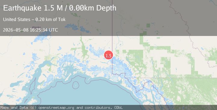 Map of Southern Alaska