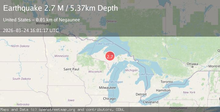 Map of Michigan