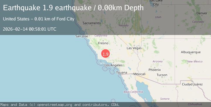 Map of Central California