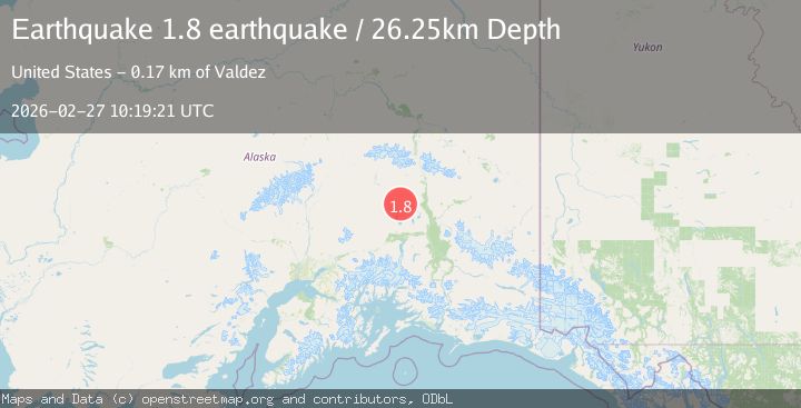 Map of Central Alaska