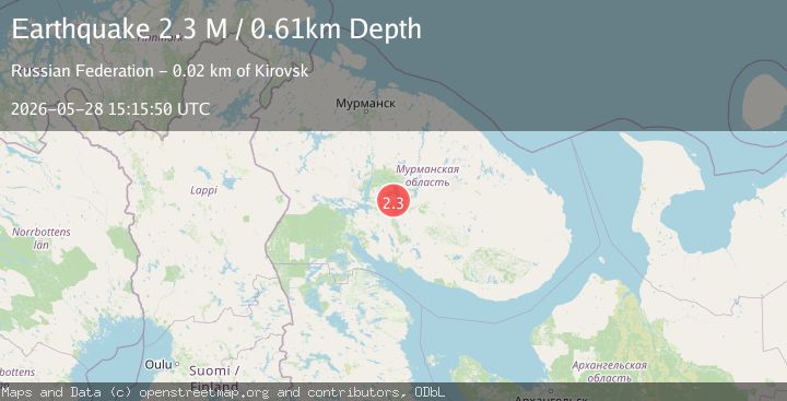 Map of northwestern Russia