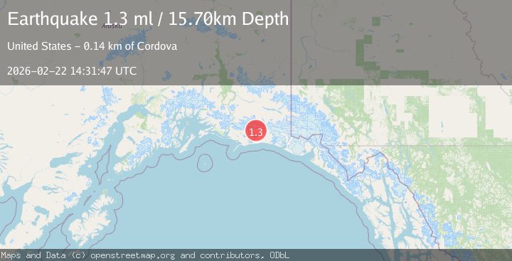 Map of Southern Alaska