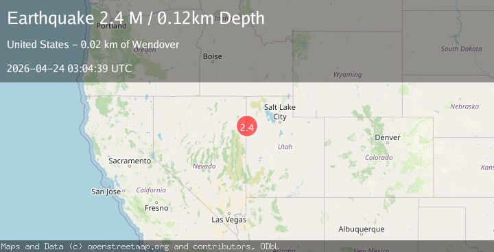 Map of Utah