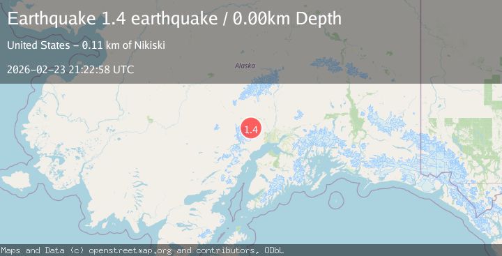 Map of Southern Alaska