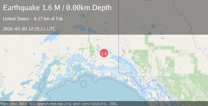 Map of Southern Alaska