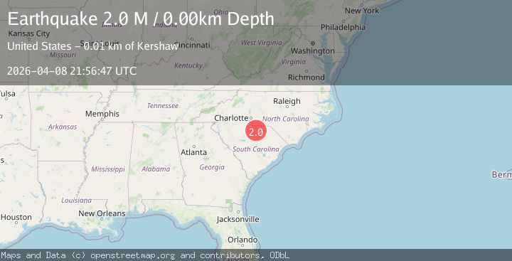 Map of South Carolina