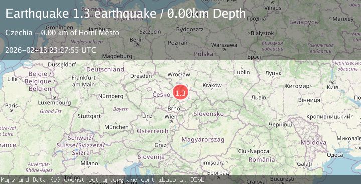 Map of Czech Republic