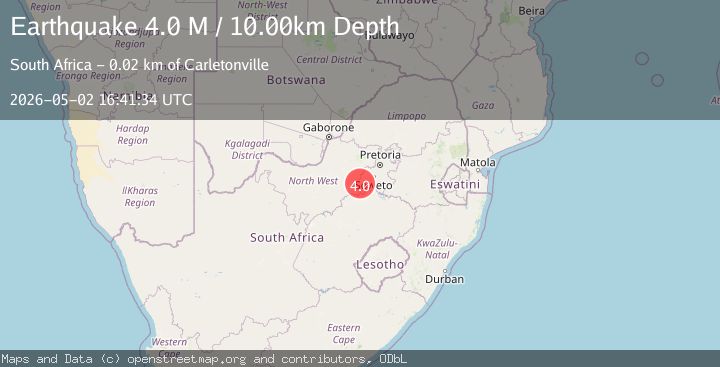 Map of South Africa