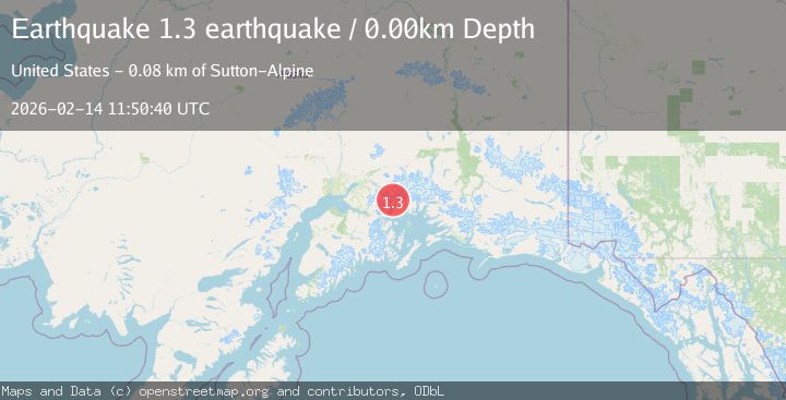 Map of Southern Alaska