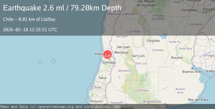 Map of Valparaiso, Chile