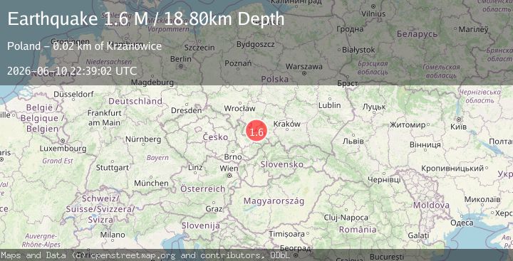 Map of Czech Republic