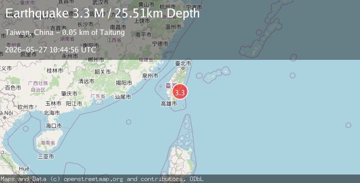 Map of Taiwan