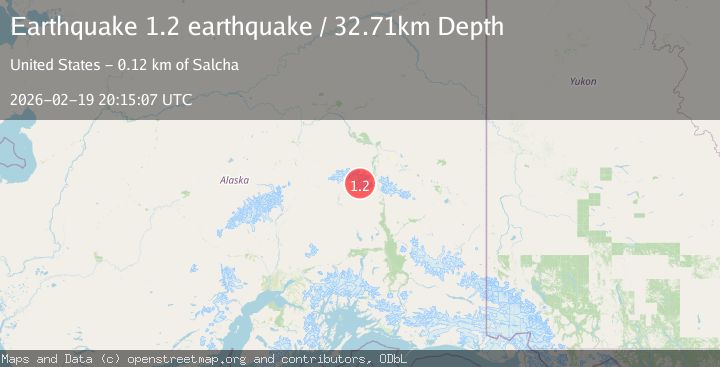 Map of Central Alaska