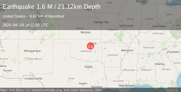 Map of Oklahoma