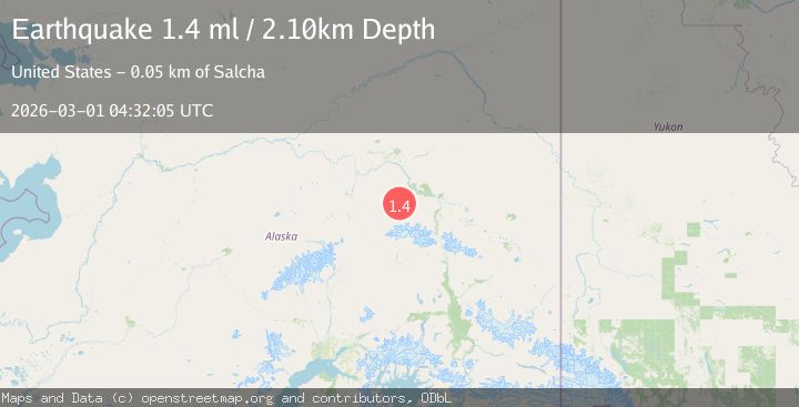 Map of Central Alaska