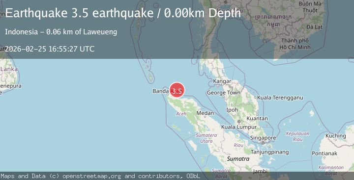 Map of Nicobar Islands, India region