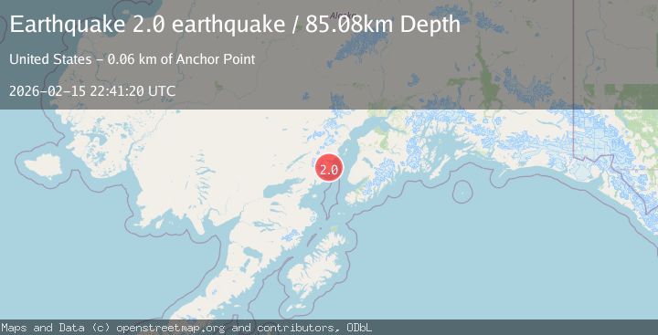 Map of Southern Alaska