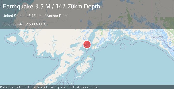 Map of Southern Alaska