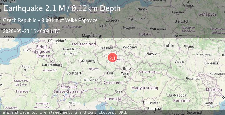 Map of Czech Republic