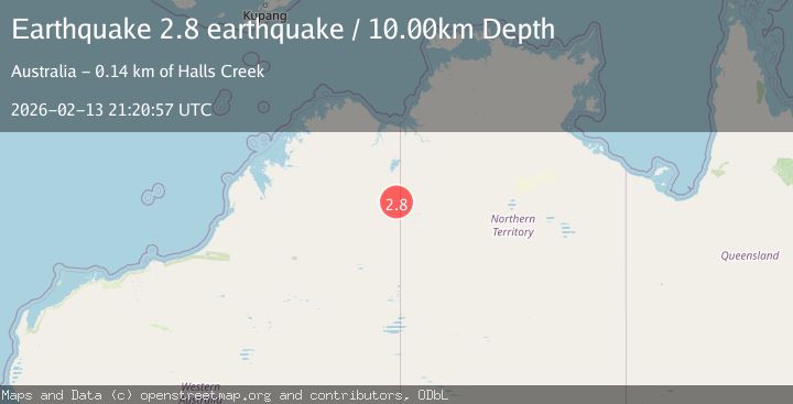 Map of Western Australia