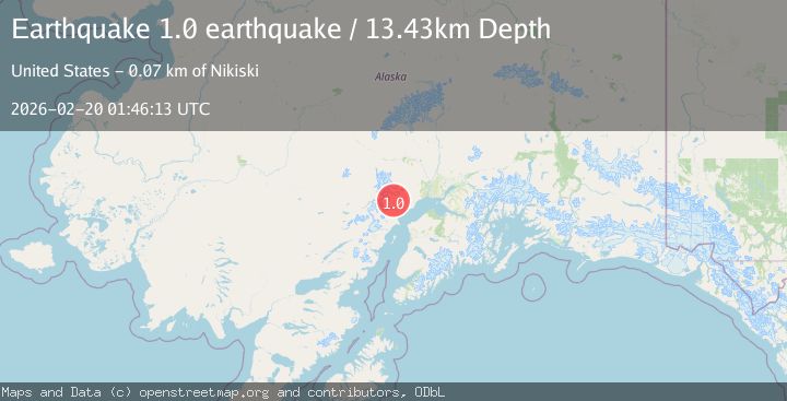Map of Southern Alaska