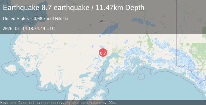 Map of Southern Alaska